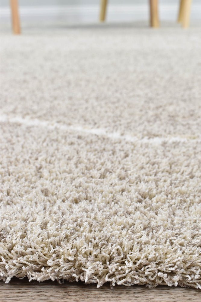 Tango Latte 74302 640 Shaggy Rug - Floorsome - SHAGGY - LILA - 74302 - 640 - 160X230 - SHAGGY