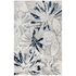 Tawang Navy and Cream Indoor Outdoor Rug - Floorsome - Rugs - SNDYTAWANG80150 - Rugs