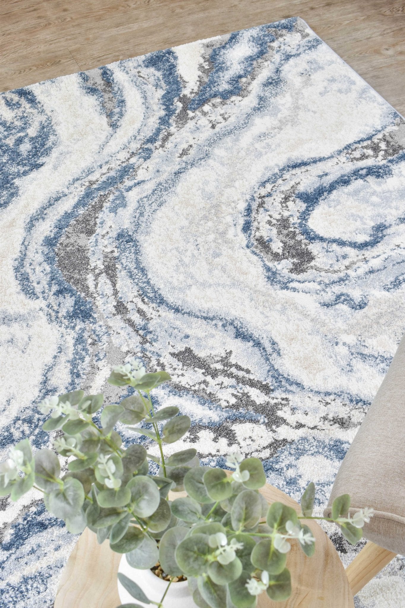 Tecno Tribal Rug - Floorsome - MODERN - CHAR-CRIMSON-80X150 - MODERN