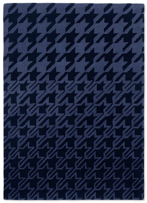 Ted Baker Houndstooth Dark Blue 162808 - Floorsome - BRINK & CAMPMAN - 2023 COLLECTION