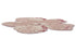 Ted Baker Shaped Magnolia Light Pink Round 162302 - Floorsome - BRINK & CAMPMAN - 2023 COLLECTION - BC - TED - 162302 - 150X150 - BRINK & CAMPMAN - 2023 COLLECTION