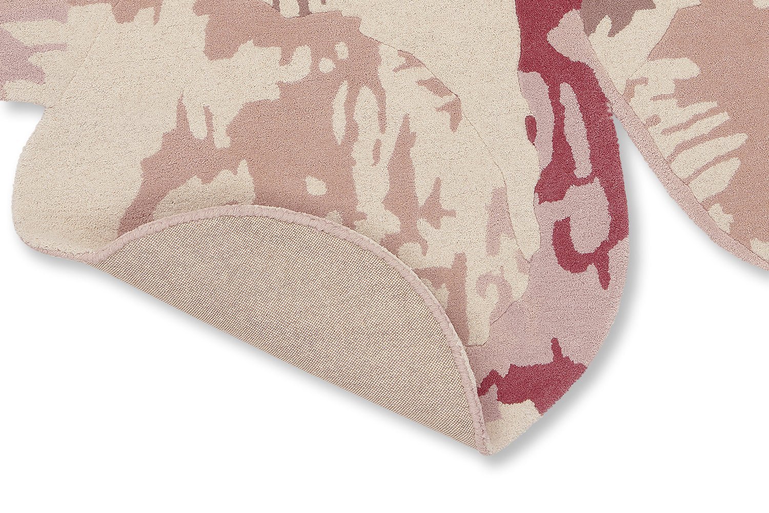 Ted Baker Shaped Magnolia Light Pink Round 162302 - Floorsome - BRINK & CAMPMAN - 2023 COLLECTION - BC - TED - 162302 - 150X150 - BRINK & CAMPMAN - 2023 COLLECTION