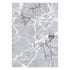 Tender Abstract Silver Shag Rug - Floorsome - Area Rug - TEND12003SILV - Area Rug
