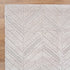 Tender Chevron Beige Shag Rug - Floorsome - Area Rug - TEND12001BEIG - Area Rug
