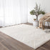 Tender Chevron Cream Shag Rug - Floorsome - Area Rug - TEND12001CREA - Area Rug
