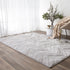Tender Chevron Silver Shag Rug - Floorsome - Area Rug - TEND12001SILV - Area Rug