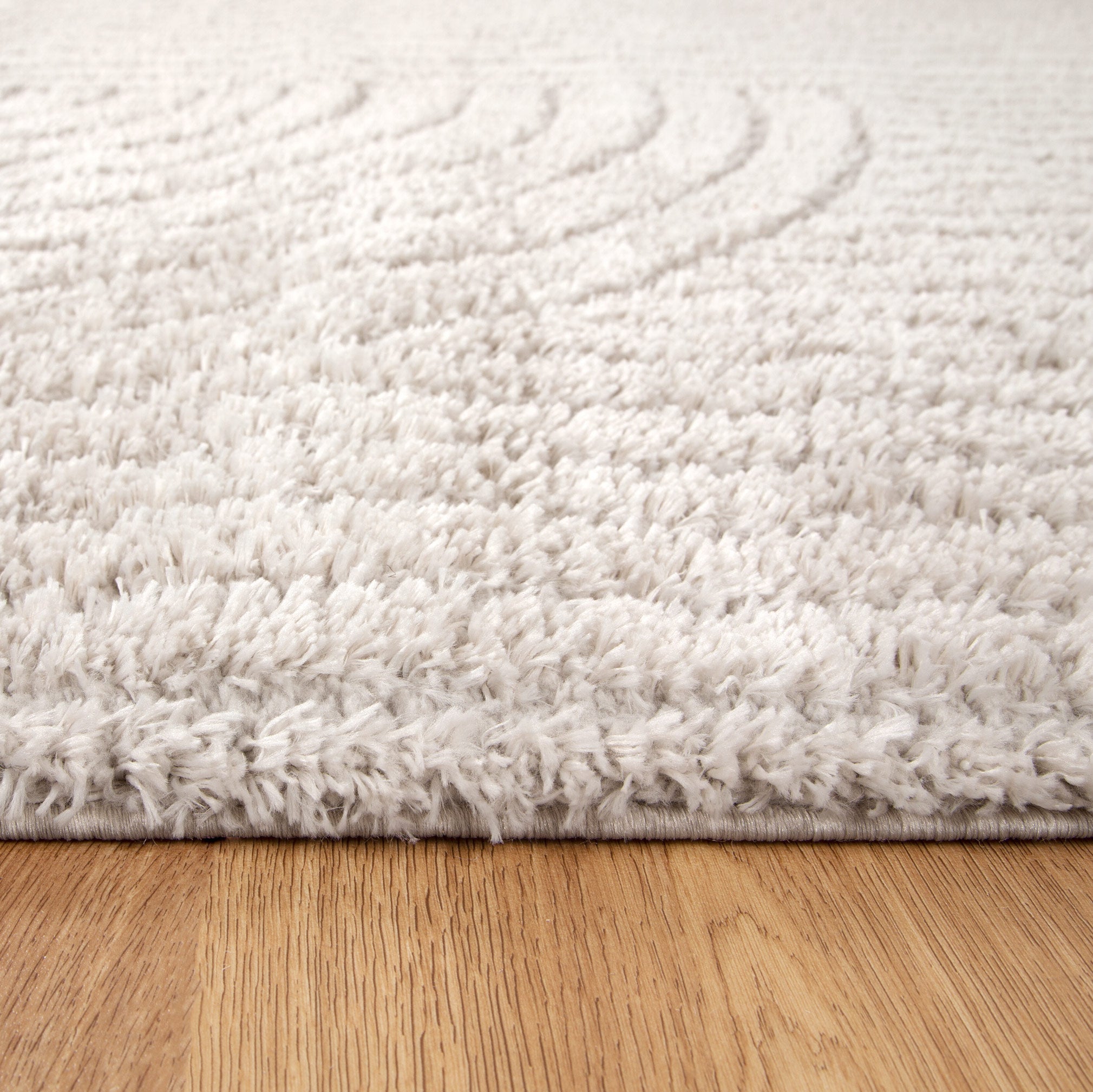Tender Dior Beige Shag Rug - Floorsome - Area Rug - TEND12004BEIG - Area Rug