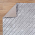 Tender Modern Silver Shag Rug - Floorsome - Area Rug - TEND12002SILV - Area Rug
