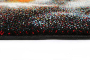 Tiger Multi Coloured Rug - Floorsome - Modern