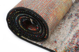 Tiger Multi Coloured Rug - Floorsome - Modern