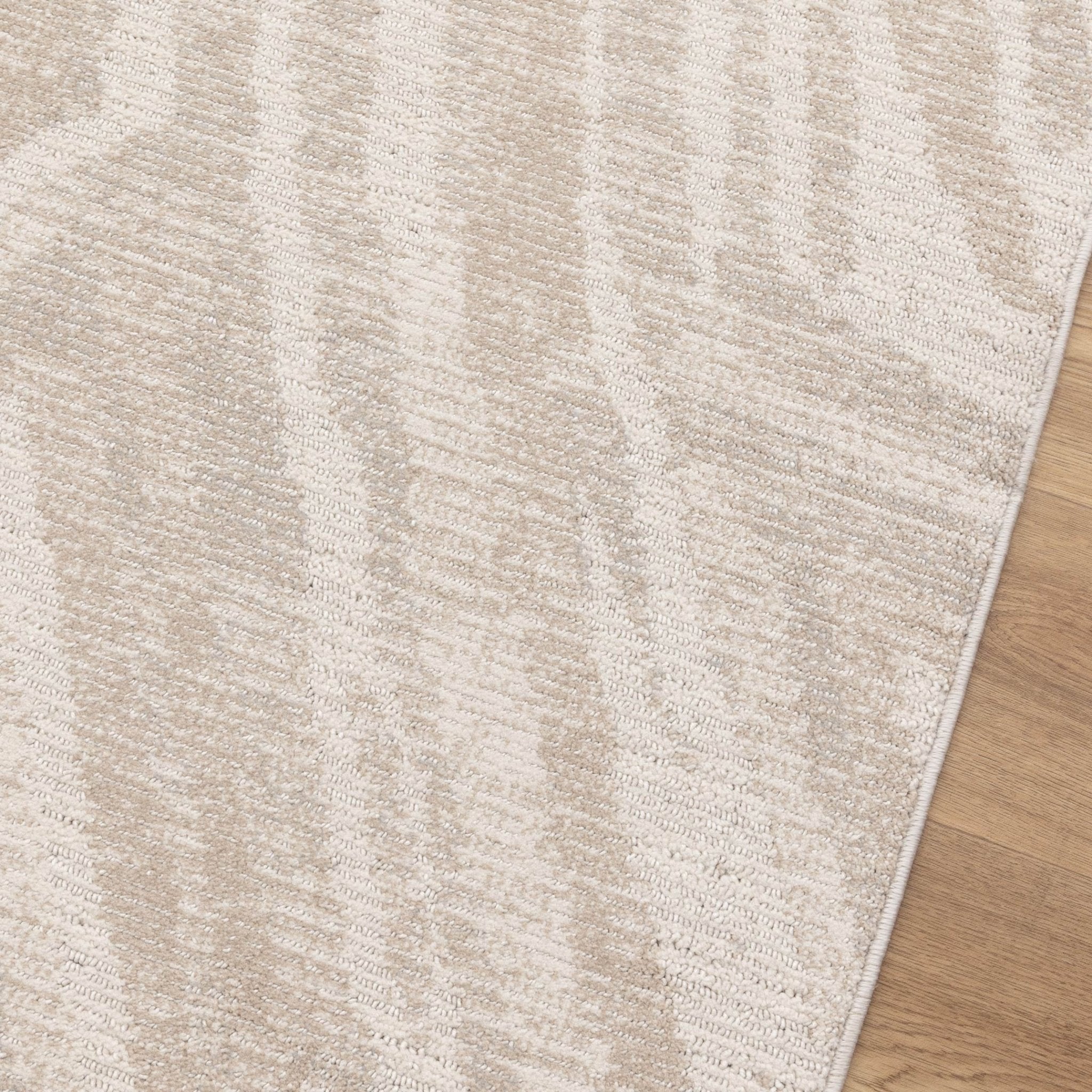 Toscana Geo Lines Beige Cream Rug - TOS1 - Floorsome - Area Rug - TOSC1601 - Area Rug