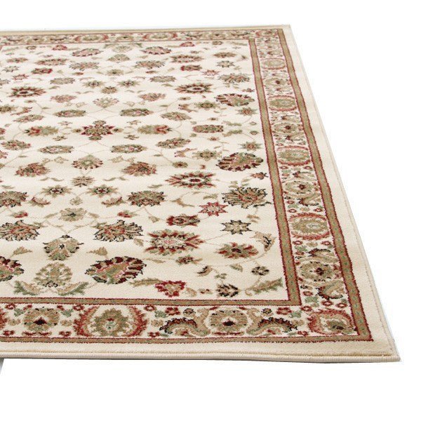 Traditional Floral Design Rug Ivory - Floorsome - Traditional - IST - 2 - II - 170X120 - Traditional