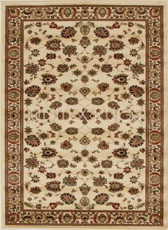 Traditional Floral Design Rug Ivory - Floorsome - Traditional - IST - 2 - II - 170X120 - Traditional