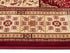 Traditional Panel Design Burgundy with Ivory Runner - Floorsome - Traditional - SYD - 4 - RI - 300X80 - Traditional