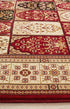 Traditional Panel Design Burgundy with Ivory - Floorsome - Traditional - SYD - 4 - RI - 150X80 - Traditional