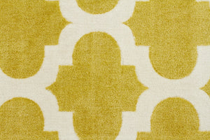 Trellis Stylish Design Rug Green - Floorsome - Modern
