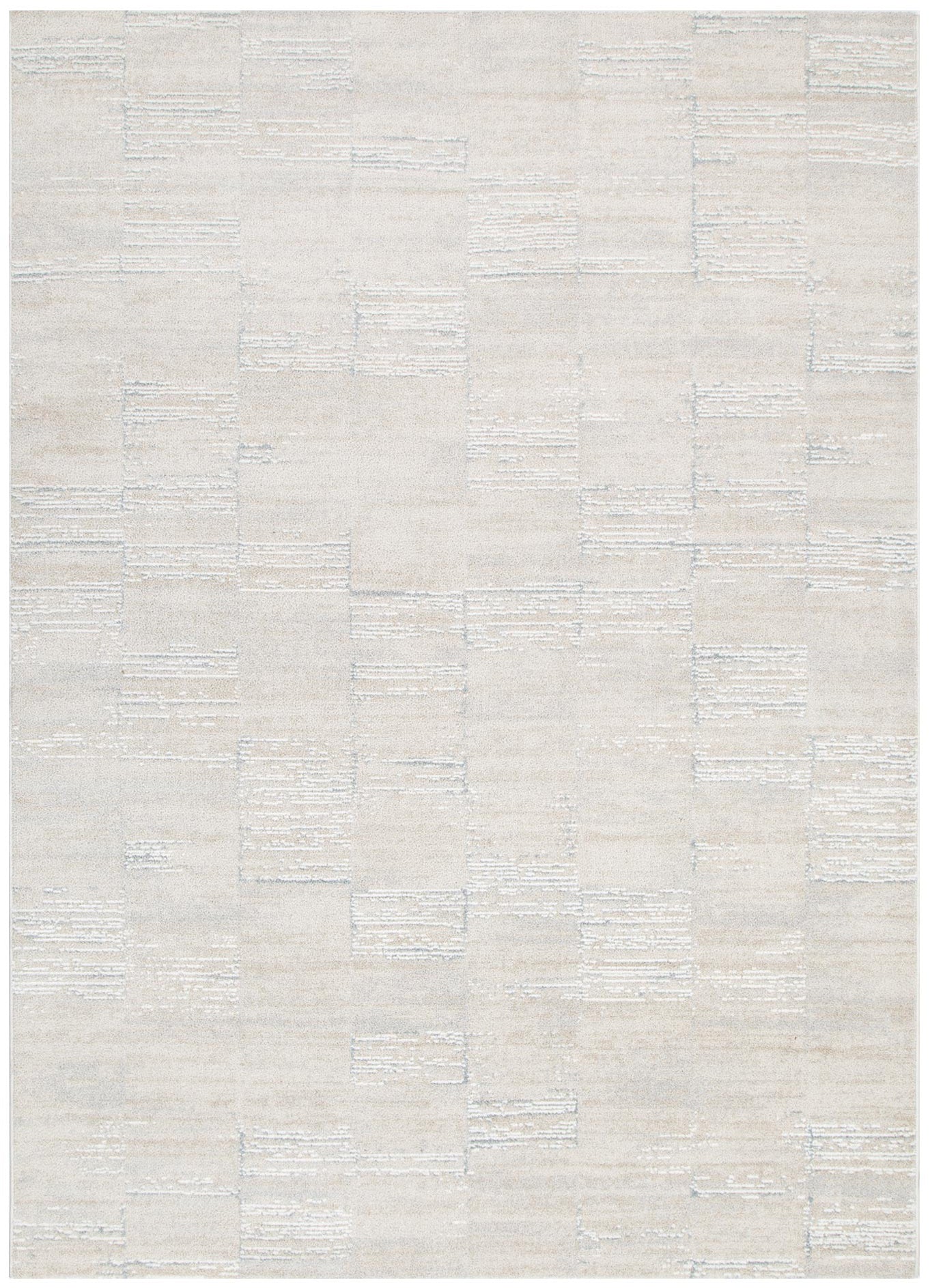 Trend Distressed Beige and Grey Rug - T300 - Floorsome - Area Rug - TREN508T300 - Area Rug