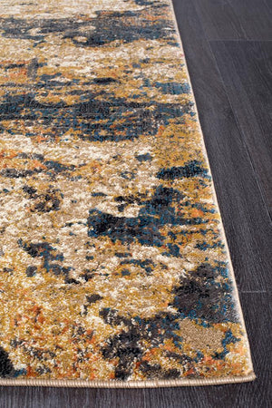 Tribute Modern Rust Runner Rug - Floorsome - Modern
