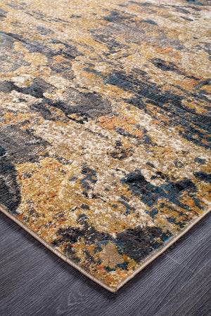 Tribute Modern Rust Runner Rug - Floorsome - Modern