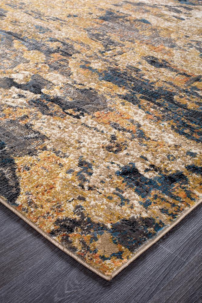 Tribute Modern Rust Runner Rug - Floorsome - Modern - DRM - 860 - RUST - 300X80 - Modern