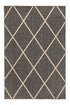 Tucson Grey Diamond Pattern Polypropylene Outdoor Rug - Floorsome - Outdoor Rugs - VERTUCGRY080150 - Outdoor Rugs