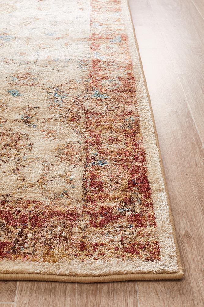 Tuskany Stunning Designer Rug Ivory Rust - Floorsome - Modern - ANA - 253 - IVOR - 230X160 - Modern