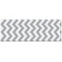 Vento Chevron Grey And White Soft Padded Kitchen Mat - Floorsome - Kitchen Mat - KITVENTO0009544 - Kitchen Mat