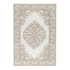 Vidhi Ivory and Beige 100% Wool Rug - Floorsome - WOOLVIDHI080300 - 