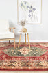 Vienna 45 Red - Floorsome - TRADITIONAL - RIVIE - 45 - RED - 80X150 - TRADITIONAL