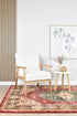 Vienna 45 Red - Floorsome - TRADITIONAL - RIVIE - 45 - RED - 80X150 - TRADITIONAL