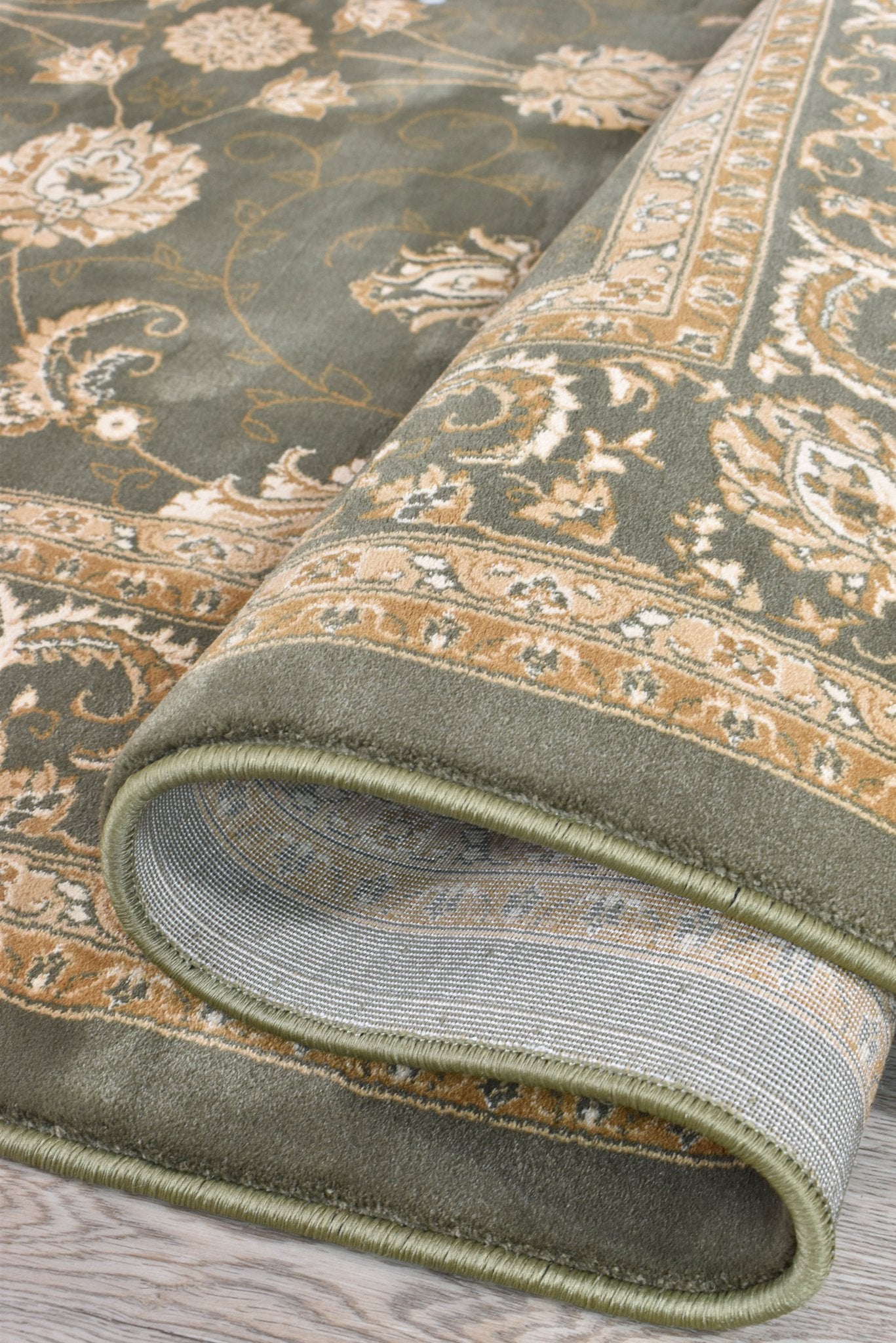 Vienna 84 Green - Floorsome - TRADITIONAL - RIVIE - 84 - GREEN - 160X230 - TRADITIONAL