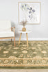 Vienna 84 Green - Floorsome - TRADITIONAL - RIVIE - 84 - GREEN - 160X230 - TRADITIONAL