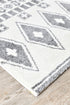 Vision 343 Cream Light Grey Rug - Floorsome - MODERN - NOVA - D343A - WHITE - L.GREY - 80X150 - MODERN