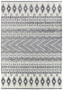 Vision 343 Cream Light Grey Rug - Floorsome - MODERN - NOVA - D343A - WHITE - L.GREY - 80X150 - MODERN