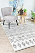Vision 343 Cream Light Grey Rug - Floorsome - MODERN - NOVA - D343A - WHITE - L.GREY - 80X150 - MODERN