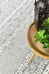 Vision 343 Light Grey Cream Rug - Floorsome - MODERN - NOVA - D343B - L.GREY - WHITE - 80X150 - MODERN