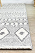 Vision 343 Light Grey Cream Rug - Floorsome - MODERN - NOVA - D343B - L.GREY - WHITE - 80X150 - MODERN