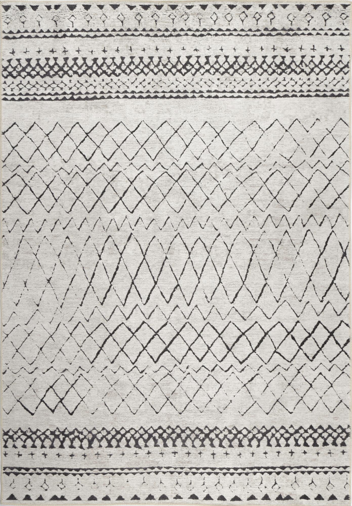 Vital Alma Scandi Silver Rug - Floorsome - Area Rug - VINT160285900 - Area Rug