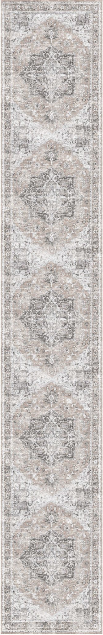 Vital Distressed Vintage Cezanne Blush Area Runner - Floorsome - Area Rug - VINC7013082-11 - Area Rug