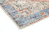 Vital Distressed Vintage Cezanne Terracotta Blue Washable Rug - Floorsome - Area Rug - VINT160161001 - Area Rug