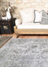 Vital Distressed Vintage Chilaz Grey Rug - Floorsome - Area Rug - VINT160208504 - Area Rug
