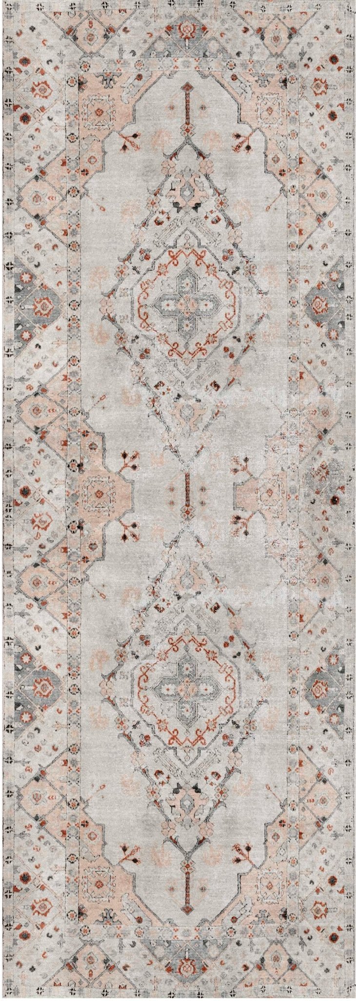 Vital Sauville Multi Washable Runner - Floorsome - Area Rug - VINC7012463-00 - Area Rug