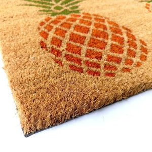 Welcome Pineapple PVC Backed Door Mat - Floorsome - Door Mat