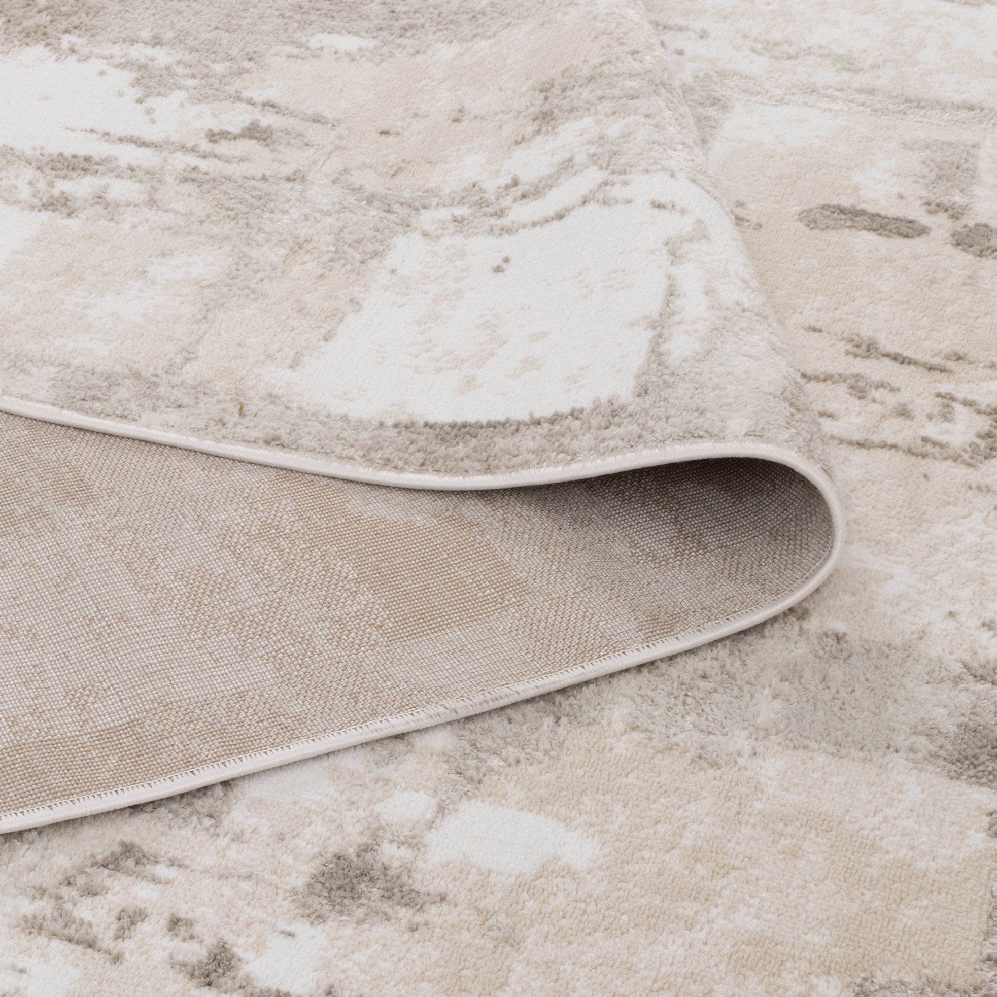 Wellington Abstract Wash Beige Rug - Floorsome - Area Rug - WELL160W008 - Area Rug