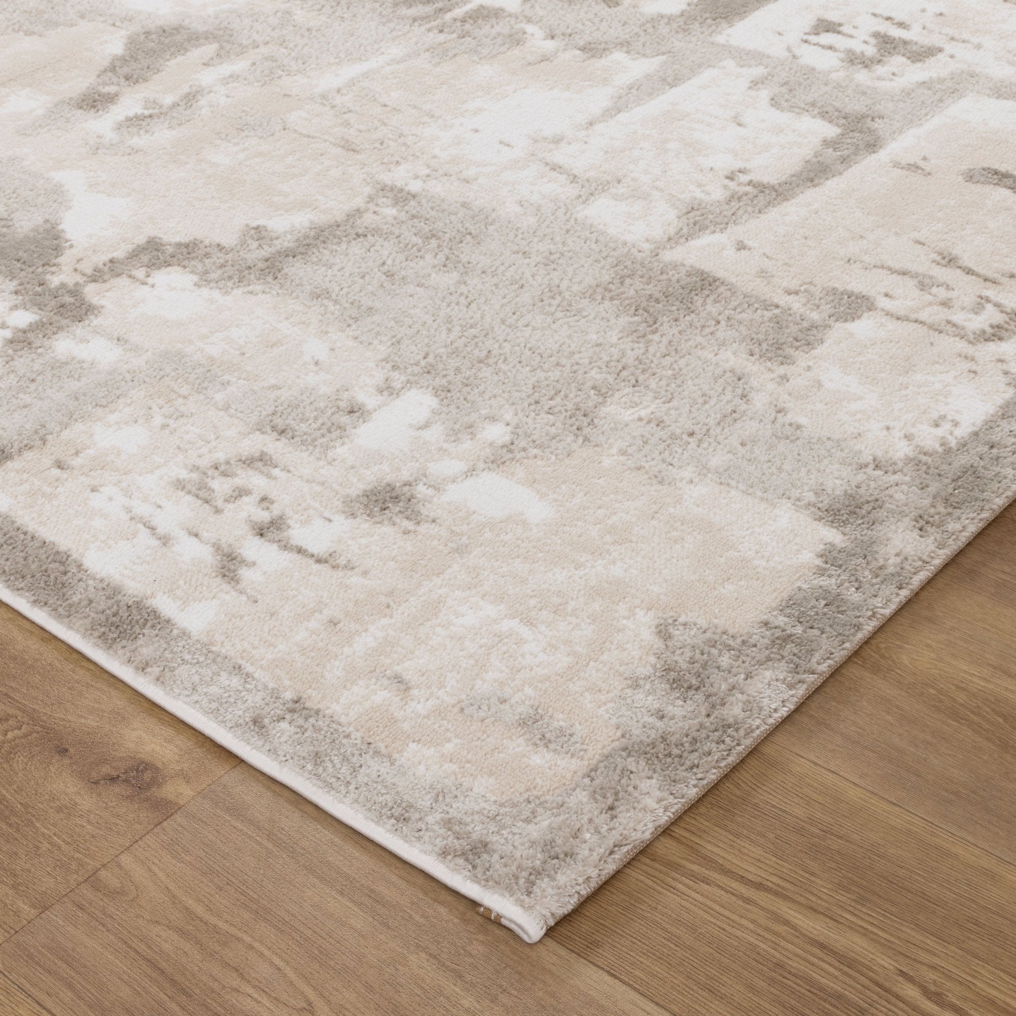Wellington Abstract Wash Beige Rug - Floorsome - Area Rug - WELL160W008 - Area Rug