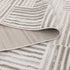 Wellington Geometric Lines Beige Rug - Floorsome - Area Rug - WELL160W003 - Area Rug