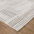 Wellington Geometric Lines Beige Rug - Floorsome - Area Rug - WELL160W003 - Area Rug