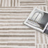 Wellington Geometric Lines Beige Rug - Floorsome - Area Rug - WELL160W003 - Area Rug