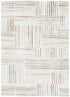 Wellington Geometric Lines Brown Rug - Floorsome - Area Rug - WELL160W001 - Area Rug
