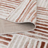 Wellington Geometric Lines Rust Rug - Floorsome - Area Rug - WELL160W004 - Area Rug